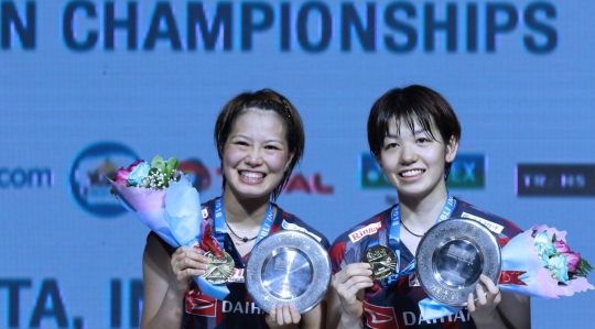 Yuki/Sayaka memenangi duel Jepang di Final Indonesia Open 2018