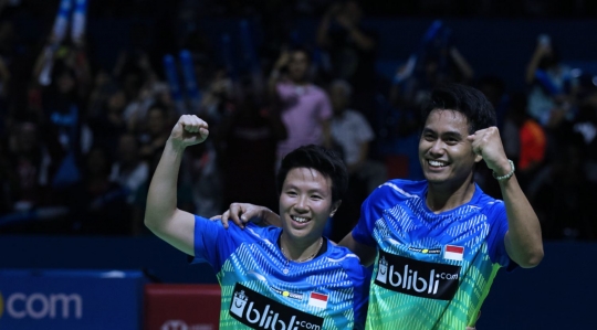 Tontowi Ahmad-Liliyana Natsir raih juara Indonesia Open 2018
