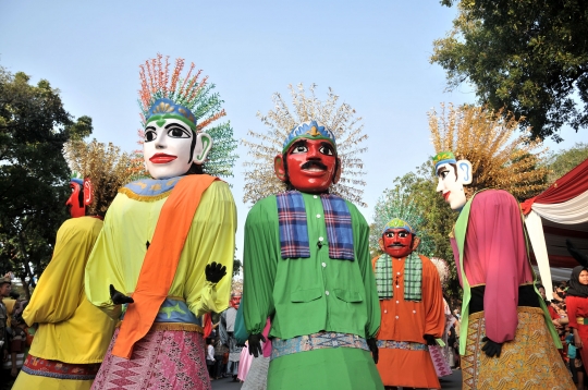 Pawai budaya Nusantara meriahkan Jakarnaval 2018