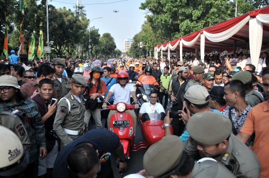 Pawai budaya Nusantara meriahkan Jakarnaval 2018