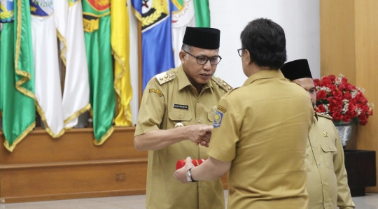 Mendagri lantik Plt Gubernur Aceh dan Plt Bupati Bener Meriah