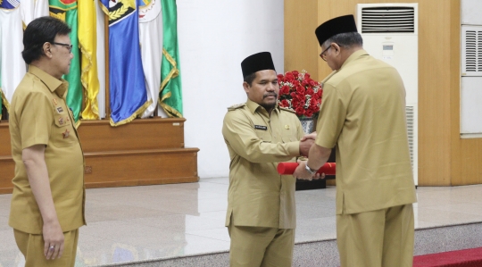 Mendagri lantik Plt Gubernur Aceh dan Plt Bupati Bener Meriah