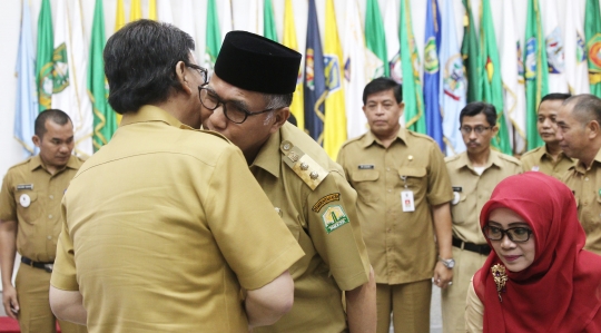 Mendagri lantik Plt Gubernur Aceh dan Plt Bupati Bener Meriah