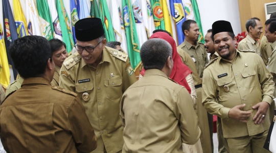 Mendagri lantik Plt Gubernur Aceh dan Plt Bupati Bener Meriah