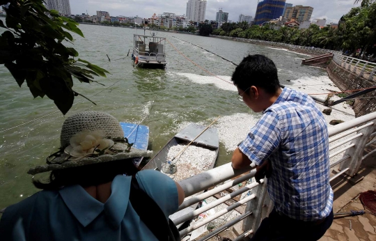 Perubahan cuaca ekstrem sebabkan ribuan ikan mati di Vietnam