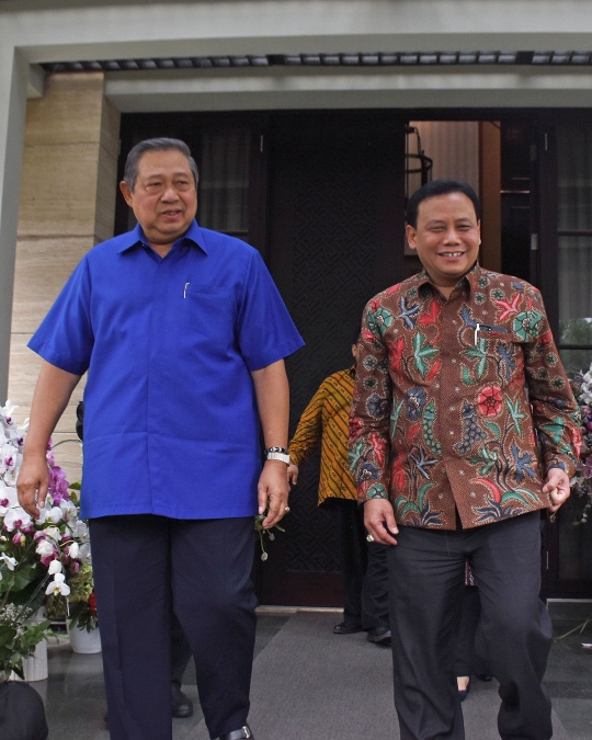 Bawaslu sambangi rumah SBY untuk sosialisasi pengawasan Pileg dan Pilpres