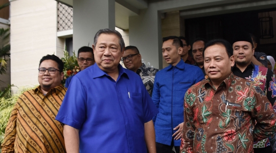 Bawaslu sambangi rumah SBY untuk sosialisasi pengawasan Pileg dan Pilpres