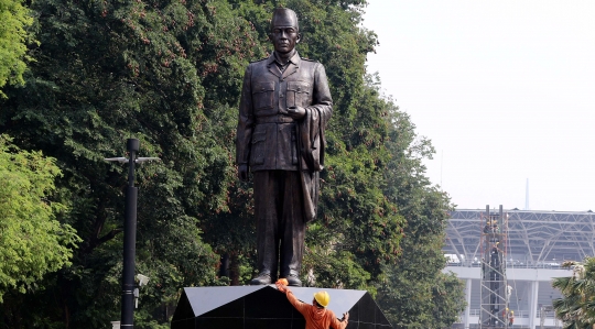 Patung Soekarno hiasi GBK