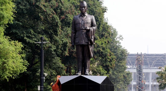 Patung Soekarno hiasi GBK