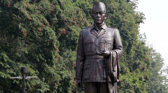 Patung Soekarno hiasi GBK