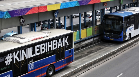 Pemprov DKI siapkan 1.500 bus Transjakarta untuk Asian Games