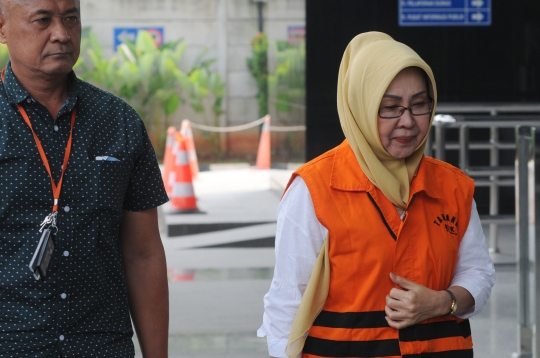 Anggota DPRD Kota Malang Heri Pudji Utami jalani pemeriksaan lanjutan