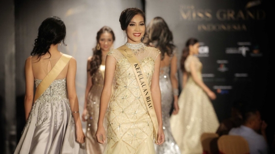 Pesona wanita-wanita cantik di ajang Miss Grand Indonesia