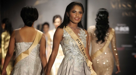 Pesona wanita-wanita cantik di ajang Miss Grand Indonesia