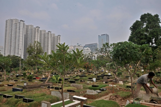 Krisis lahan makam di tanah Jakarta