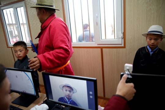 Aksi joki cilik di pacuan kuda Mongolia