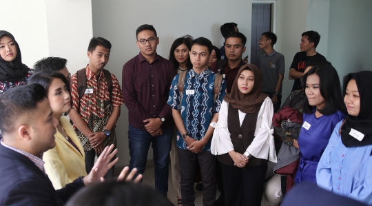 Antusiasme mahasiswa UNNES ikuti lomba presenter Emtek Goes To Campus