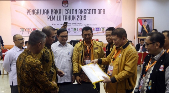 Hanura daftar bakal calon legislatif di KPU