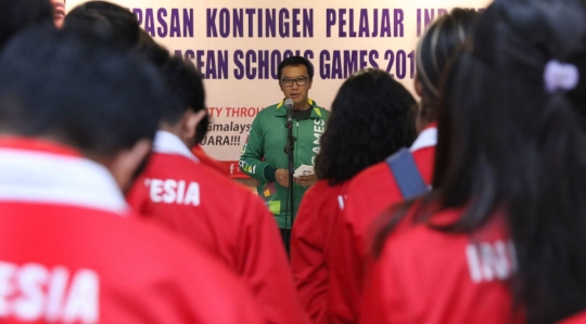 Menpora lepas kontingen atlet pelajar Indonesia untuk Asian School Games 2018