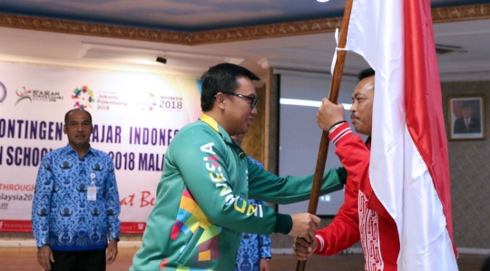 Menpora lepas kontingen atlet pelajar Indonesia untuk Asian School Games 2018