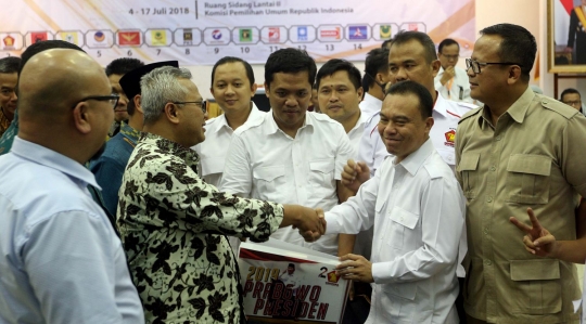 Usai PAN, Gerindra menyusul daftar Bacaleg ke KPU