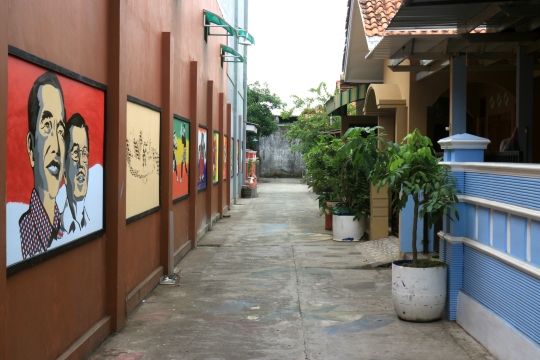 Sambut Asian Games 2018, mural hiasi kawasan Cilacap Selatan