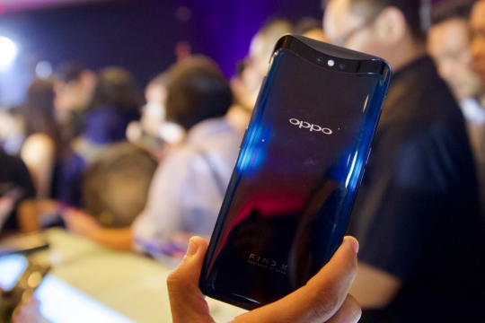 Melihat peluncuran ponsel canggih OPPO Find X yang dibanderol Rp 13 juta