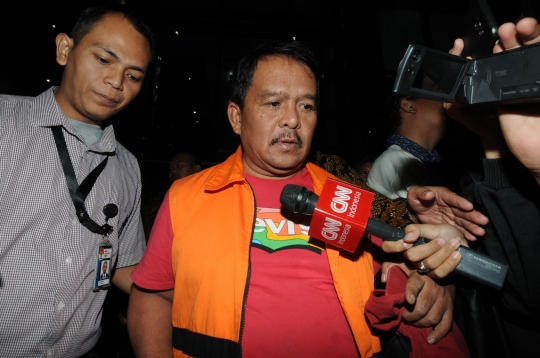 KPK resmi tahan Bupati Labuanbatu Pangonal Harahap