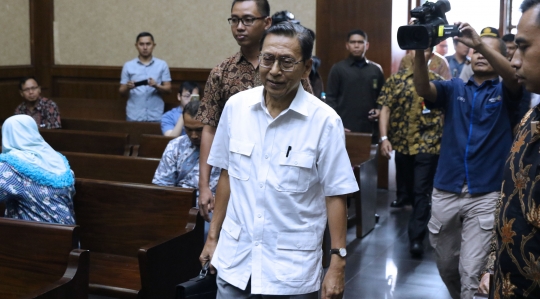 Mantan Wapres Boediono bersaksi di sidang korupsi SKL BLBI