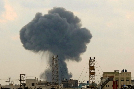 Serangan udara Israel gempur Jalur Gaza