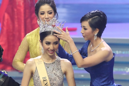 Perwakilan Bengkulu Nadia Purwoko menangkan Miss Grand Indonesia 2018