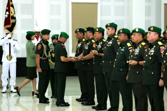 Letjen TNI Andika Perkasa dilantik menjadi Pangkostrad