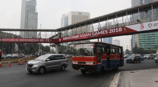 Halangi Patung Selamat Datang, JPO Bundaran HI akan dibongkar