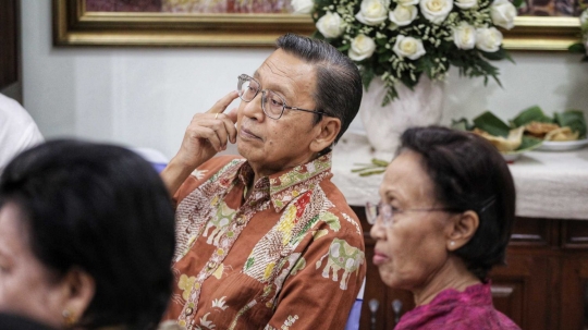 Boediono dan Aburizal Bakrie hadiri acara 10 Tahun kepergian Ekonom Sjahrir