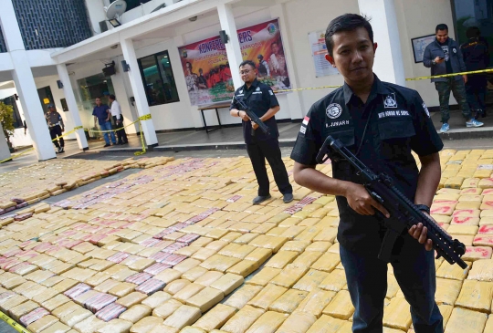 Hampir 1,5 ton ganja disita dari jaringan Aceh