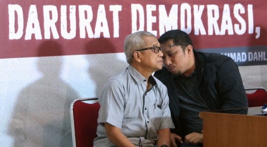 Diskusi 'Hapus Ambang Batas Nyapres, Darurat Demokrasi, Darurat Konstitusi'