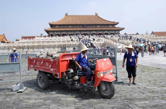 Melihat lebih dekat renovasi Kota Terlarang di Beijing