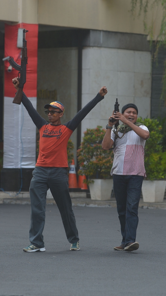 Aksi prajurit Satgas Gultor TNI amankan Asian Games 2018