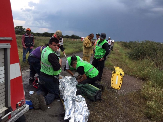 Ini pesawat yang jatuh dan terbakar usai lepas landas di Meksiko