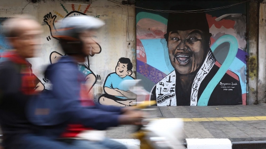 Dipenuhi sketsa unik, kampung ini siap sambut Asian Games 2018
