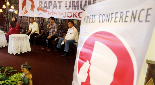 Relawan Jokowi akan selenggarakan rapat umum