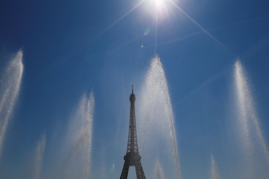 Gelombang panas landa Paris