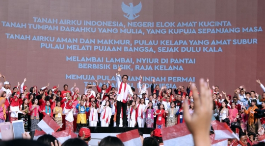 Meriahnya suasana Harmoni Indonesia 2018