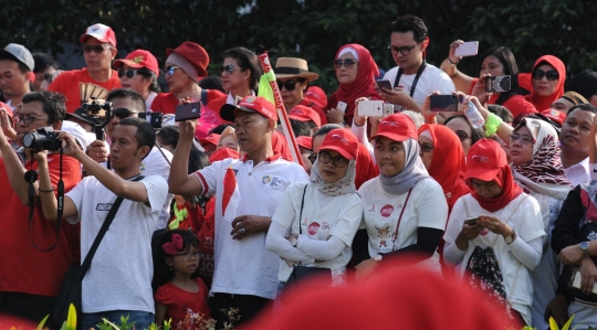 Meriahnya suasana Harmoni Indonesia 2018