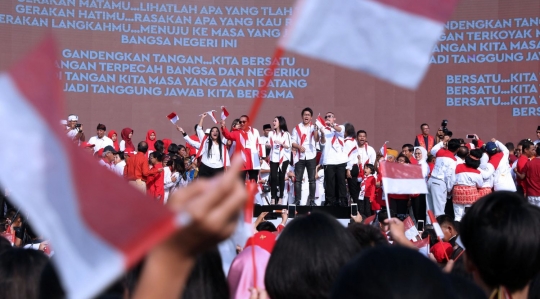 Meriahnya suasana Harmoni Indonesia 2018