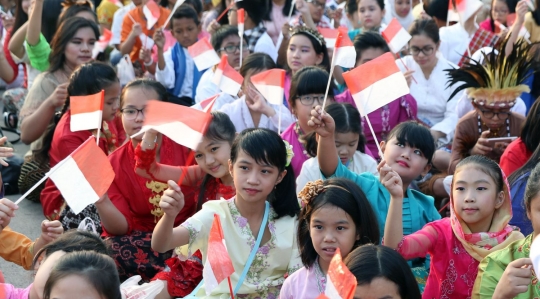 Meriahnya suasana Harmoni Indonesia 2018