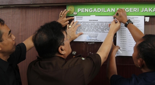 Kejaksaan Agung pasang pengumuman pembekuan JAD