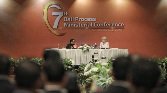 Menlu Indonesia dan Australia membuka Bali Process Ministerial Forum 2018