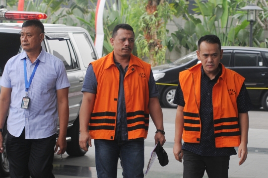 KPK periksa dua tersangka suap Fahmi Darmawansyah dan Andi Rahmat