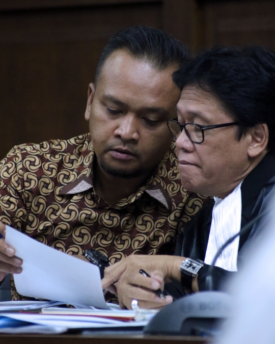 Irvanto dan Made Oka Masagung jalani sidang lanjutan terkait e-KTP
